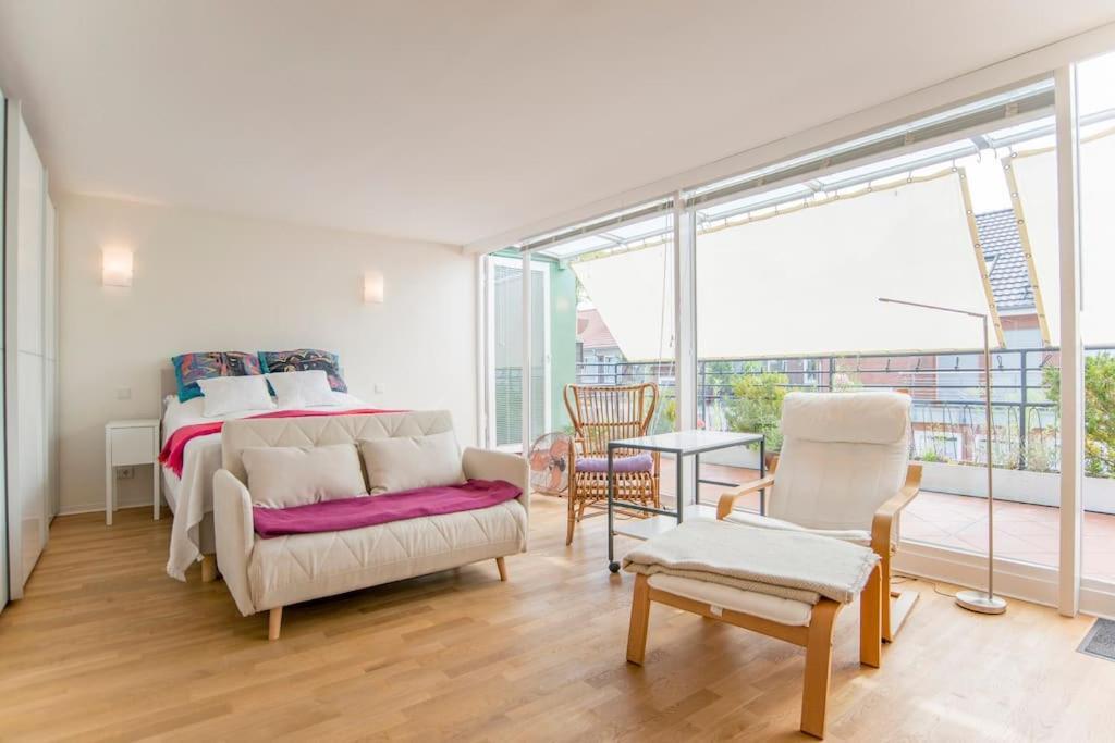Modernes, Sonniges Appartement Im Herzen Von Duesseldorf Екстериор снимка